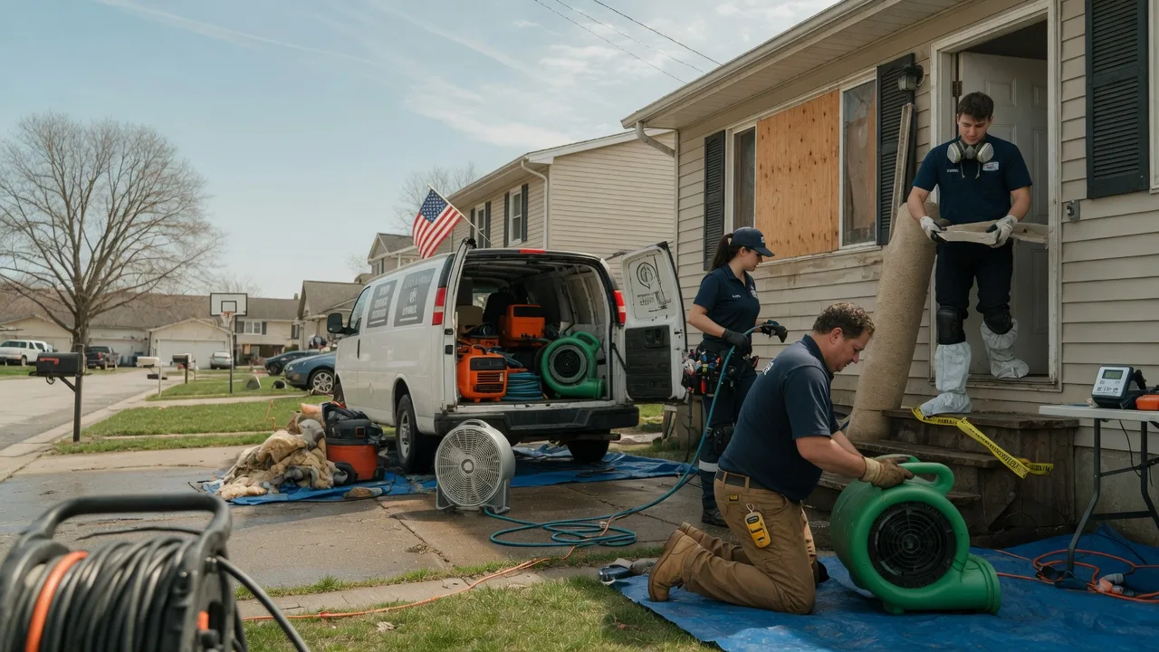 Water Damage Restoration in Belle Vernon, PA near me